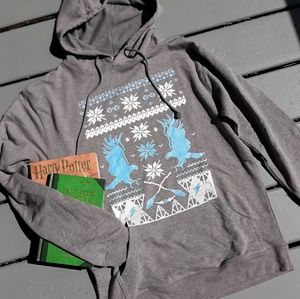 🌠 Harry Potter Ravenclaw Pixel Holiday Hoodie